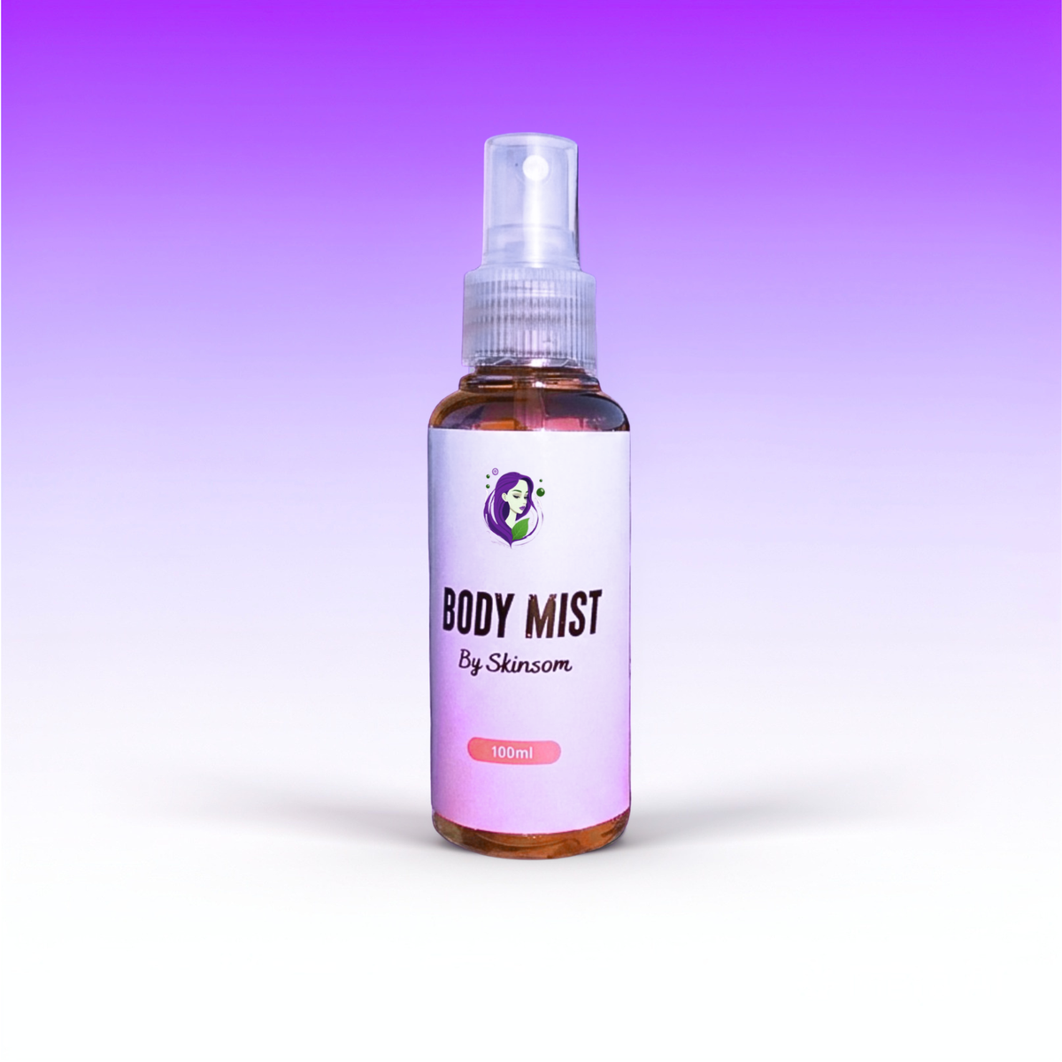 Skinsom Girly Body Mist 100ml spray bottle