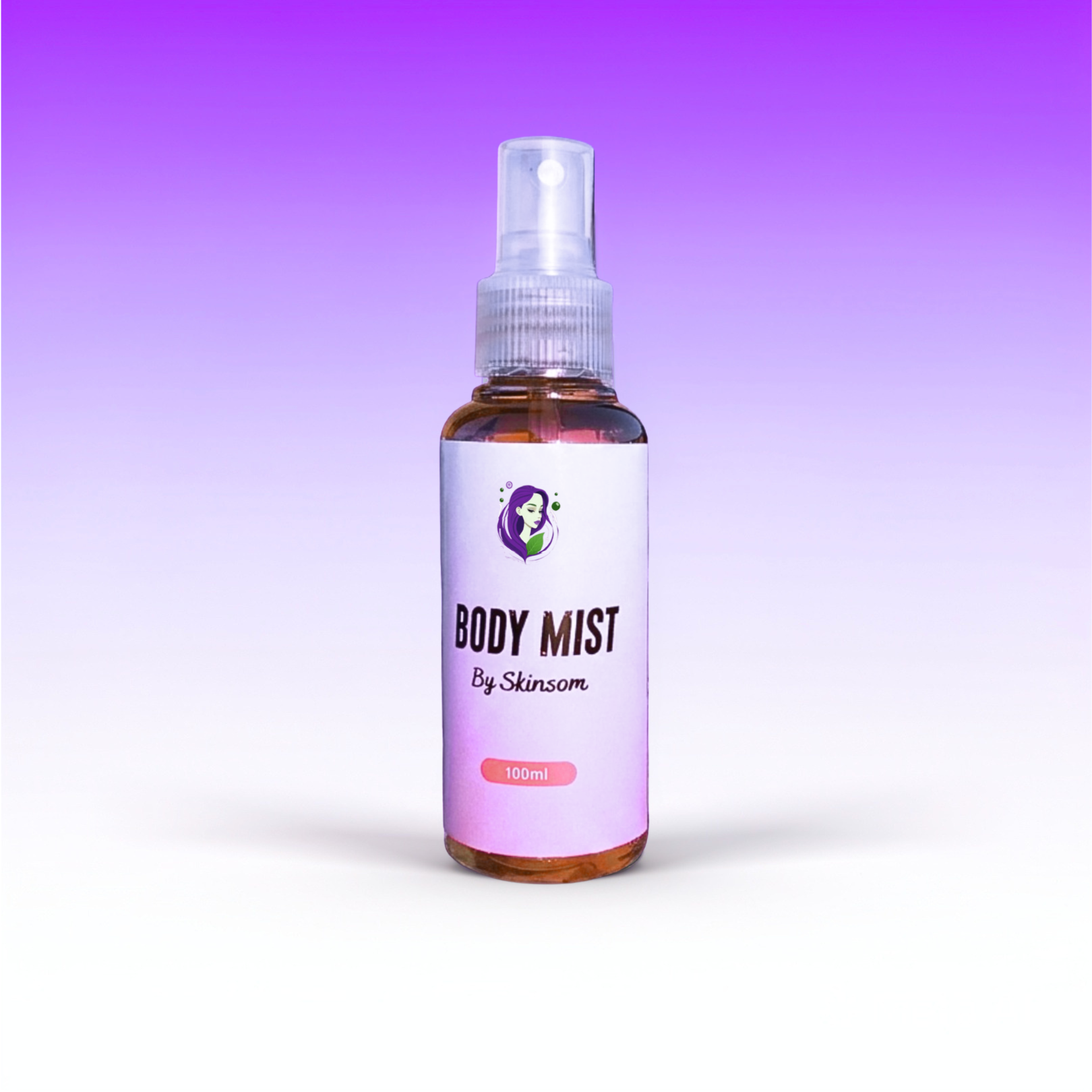 Skinsom Girly Body Mist 100ml spray bottle