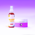 Skinsom Tanning Package – Sun-Kissed Tan Oil and Attractive Cream set
